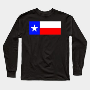 Texas Flag - The Lone Star State Long Sleeve T-Shirt